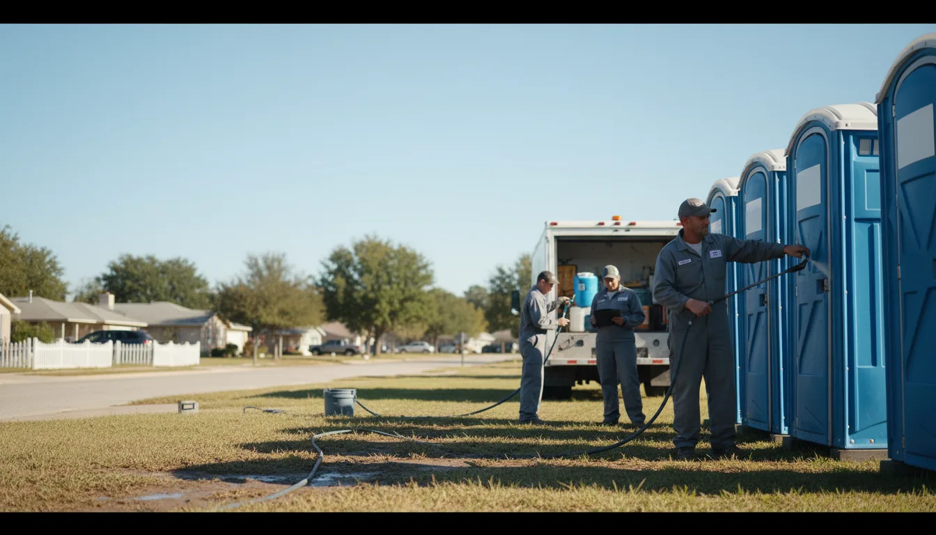 Long-Term Portable Toilet Rental in Pollard, AR near me